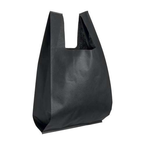 Bolsa de tejido sin tejer con fuelle. Bolsa de tejido sin tejer con fuelle.