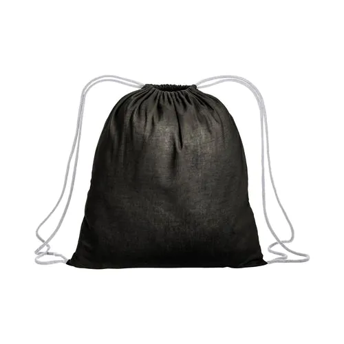 Backpack made of 120 g/m2 cotton, with choke closure. It is OEKO-TEX® certified. Backpack made of 120 g/m2 cotton, with choke closure. It is OEKO-TEX® certified.