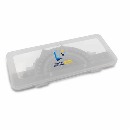 School set, ruler, 2 set squares and protractor | Kaulana