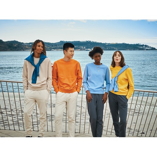 Cuello redondo de algodón reciclado IQONIQ Etosha