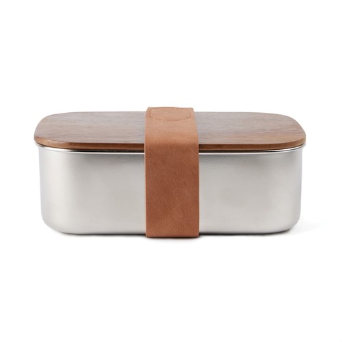 VINGA Ciro RCS gerecycled RVS lunchbox VINGA Ciro RCS gerecycled RVS lunchbox