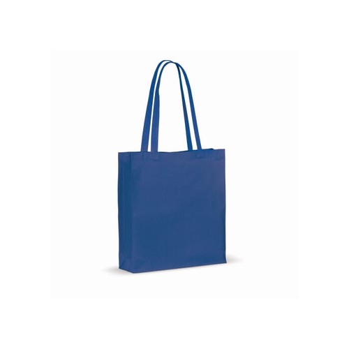 Borsa in cotone riciclato con soffietto 140g/m² 38x10x42cm