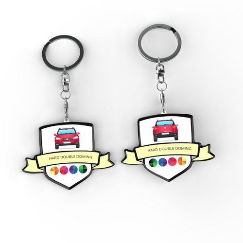 Key Ring Hard Double Key Ring Hard Double