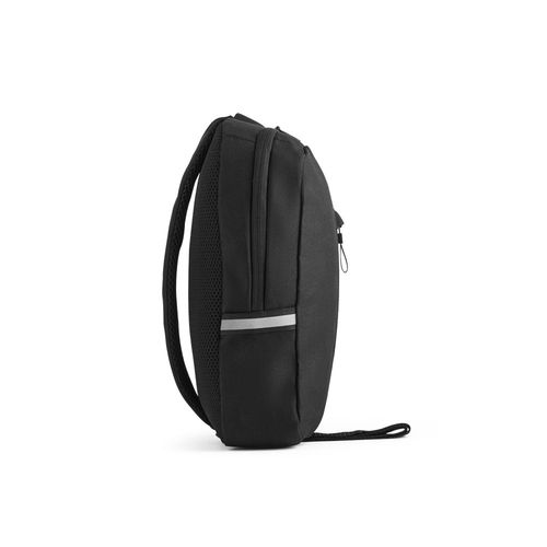 DELFOS. Mochila de una sola correa de 300D poliéster reciclado y 600D poliéster reciclado, con forro de poliéster reciclado 210D DELFOS. Mochila de una sola correa de 300D poliéster reciclado y 600D poliéster reciclado, con forro de poliéster reciclado 210D