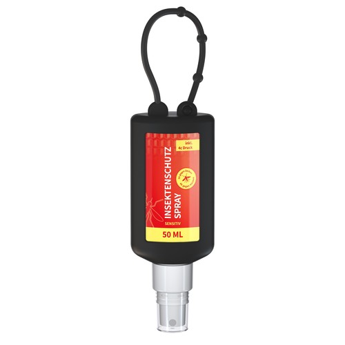 Insect Repellent Spray (sensitive), 50 ml Bumper black, Body Label Insect Repellent Spray (sensitive), 50 ml Bumper black, Body Label