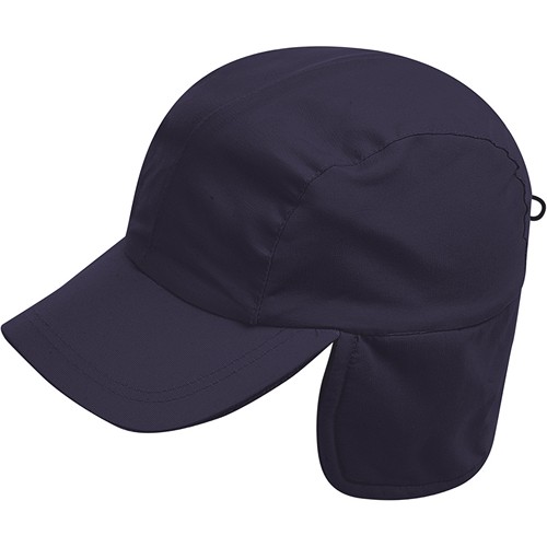 4 PANEL FLEECE AND POLYESTER CAP