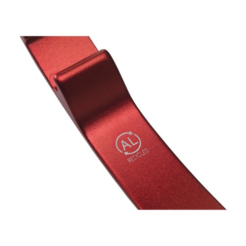 Alu Opener GRS Recycled keyring Alu Opener GRS Recycled keyring