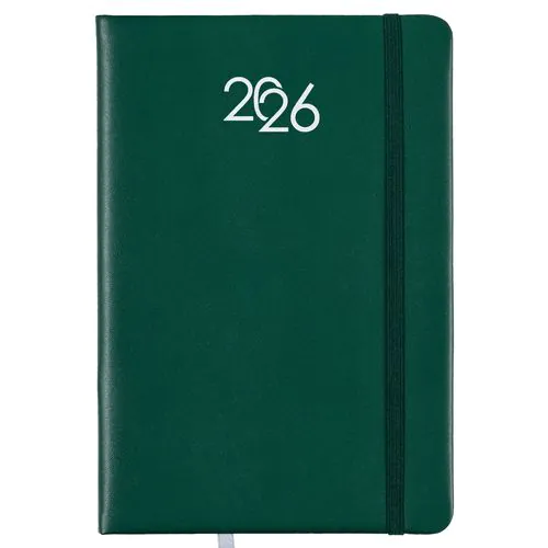 2026 weekly planner with hard PU cover