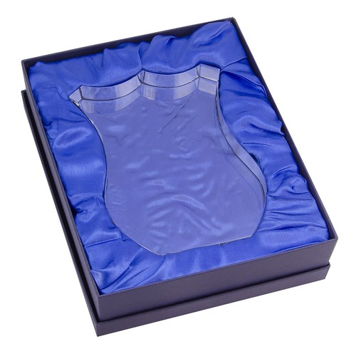 CRYSTAL TROPHY K9 MM 180X130X30