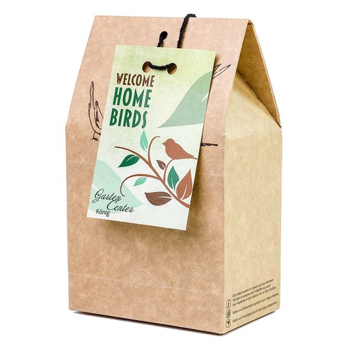 Bird food to-go - Christmas - Promotional card Bird food to-go - Christmas - Promotional card