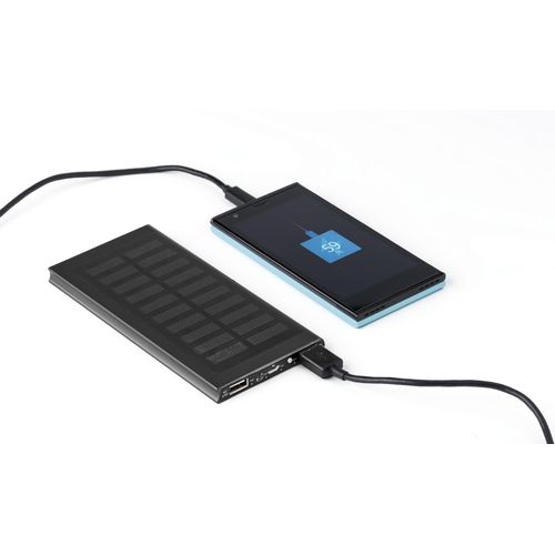 ABS and aluminium solar charger Adriana ABS and aluminium solar charger Adriana