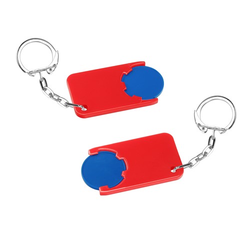 Chiphouder met winkelwagenmuntje 1€ "Beta" Chiphouder met winkelwagenmuntje 1€ "Beta"