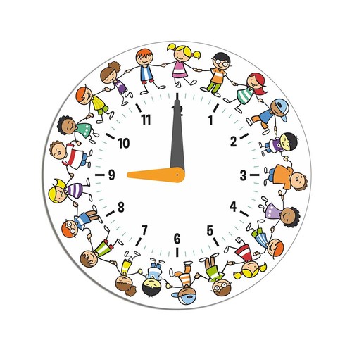 Children's clock - Standard - without printing Children's clock - Standard - without printing