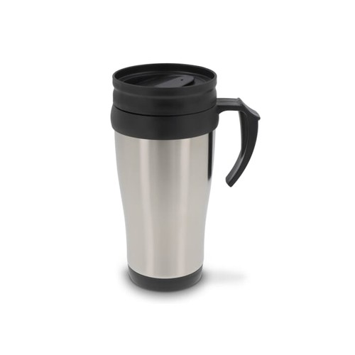 Double walled coffee mug metal 350ml Double walled coffee mug metal 350ml