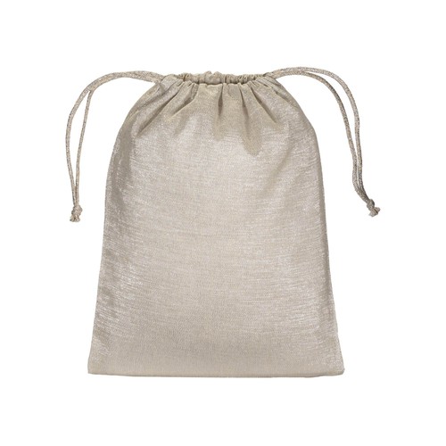 90 g/m2 bright polycotton gift bag with drawstring closure 90 g/m2 bright polycotton gift bag with drawstring closure