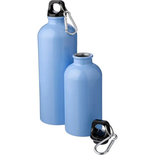 Einwandige Flasche aus recyceltem Edelstahl (400 ml) Sable