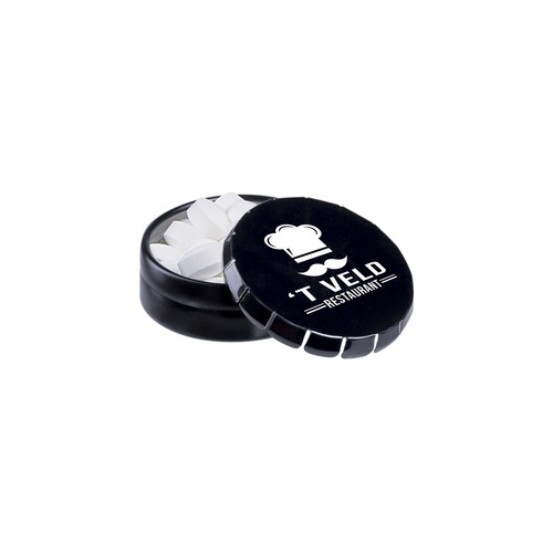 Super mini clic-clac tin filled with mints