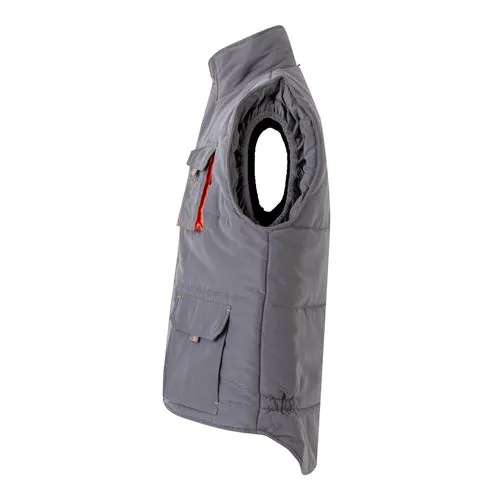 VL NERGAL. Padded vest, two-tone, multi-pocket (120g/m²), in polyester (100%) VL NERGAL. Padded vest, two-tone, multi-pocket (120g/m²), in polyester (100%)