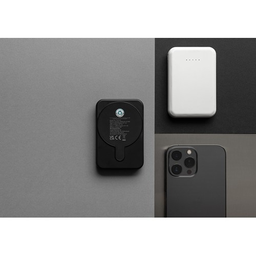 Stellar RCS recycled plastic 5000 mah 5W magnetic powerbank Stellar RCS recycled plastic 5000 mah 5W magnetic powerbank
