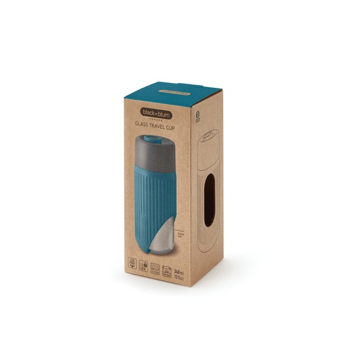Black+Blum Glass Travel Cup 340ML Black+Blum Glass Travel Cup 340ML