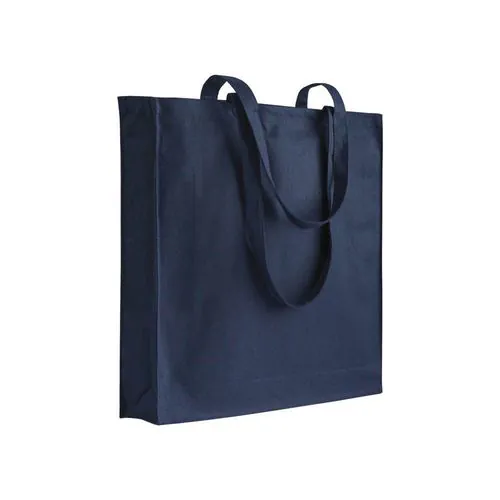 180 g/m2 cotton bag with long handles and gusset 180 g/m2 cotton bag with long handles and gusset
