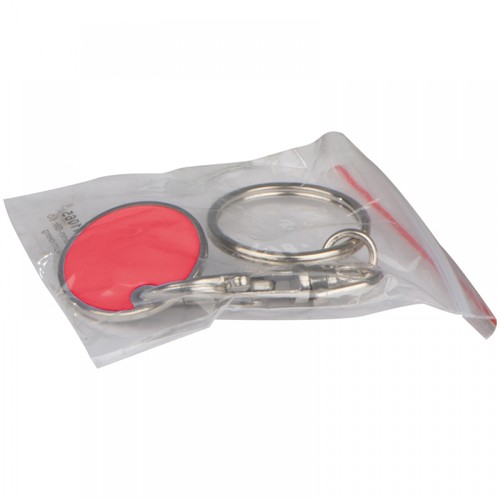 Keyring with shopping coin
