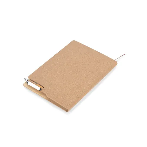 Cork notebook with pen TESSO A5