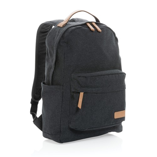 Impact AWARE™ 16 oz. recycled canvas laptop rugzak Impact AWARE™ 16 oz. recycled canvas laptop rugzak