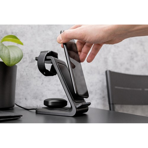 Chargeur sans fil 15W, 3 en 1, support de téléphone | Todd Chargeur sans fil 15W, 3 en 1, support de téléphone | Todd