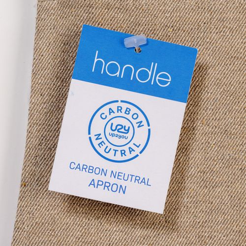 280 g/m2 recycled cotton carbon neutral apron 280 g/m2 recycled cotton carbon neutral apron