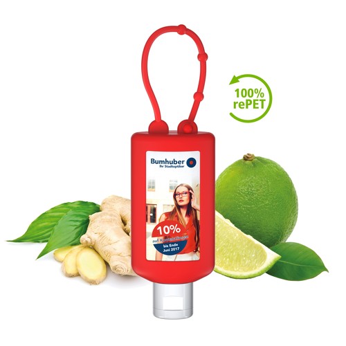 Hand Balm Ginger, 50 ml Bumper (red), Body Label