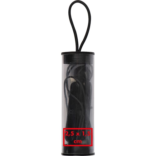 Auriculares Bluetooth en estuche transparente