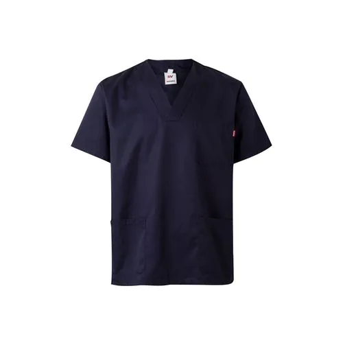VL ILLAPA. Tunique en sergé (190g/m²) à manches courtes, en polyester (65%) et coton (35%)