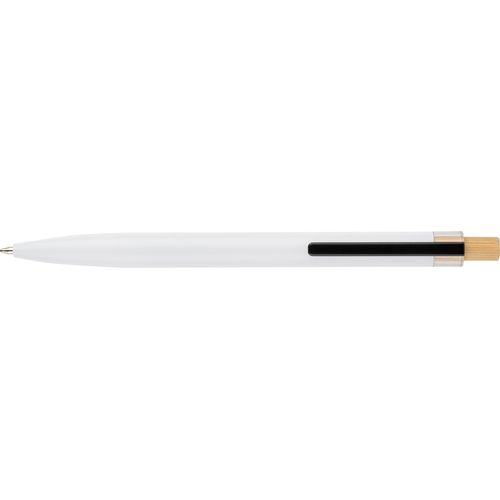 Recycled aluminium lacquered push ballpen Maren