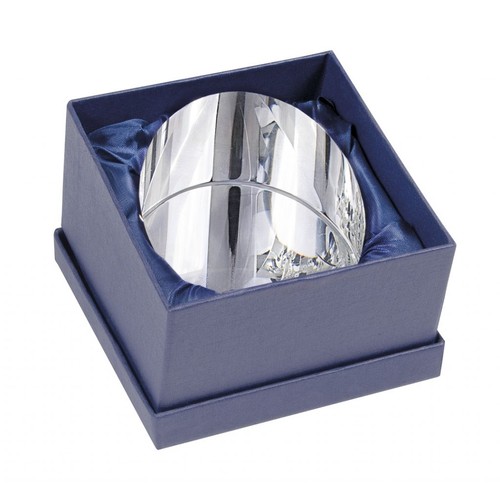 PAPER WEIGHT WHITE CRYSTAL d=80xh55mm PAPER WEIGHT WHITE CRYSTAL d=80xh55mm