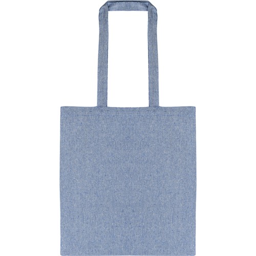 100% RECYCLED COTTON (150 gr/m²) SHOPPING BAG WITH GUSSET