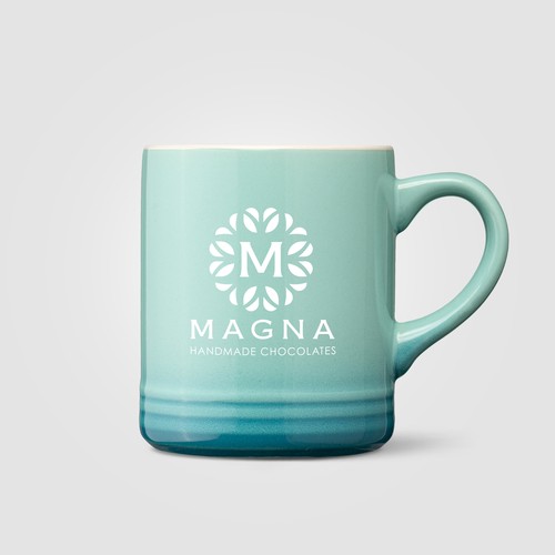 Corin Ceramic Ombre Silhouette Mug - 355 ml