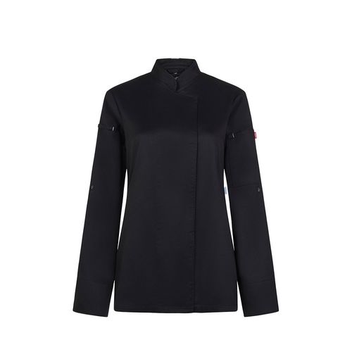 VL THOTH. Veste de cuisine pour femme (190 g/m²) en coton (35 %) et polyester recyclé (65 %) VL THOTH. Veste de cuisine pour femme (190 g/m²) en coton (35 %) et polyester recyclé (65 %)