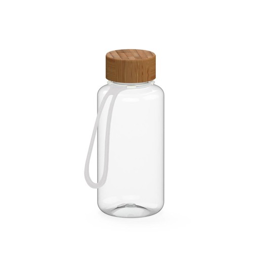 Drink bottle "Natural" clear-transparent incl. strap, 0.7 l