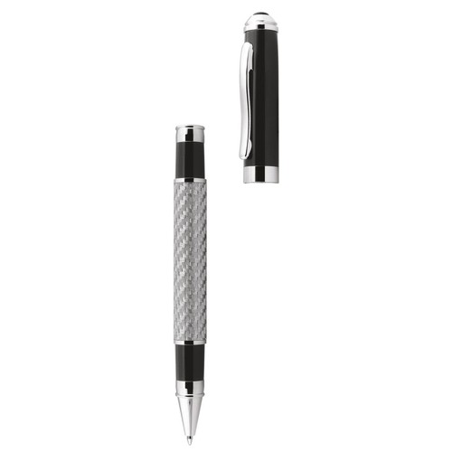 ROLLERBALL PEN BLACK IN CARBON FIBER ROLLERBALL PEN BLACK IN CARBON FIBER